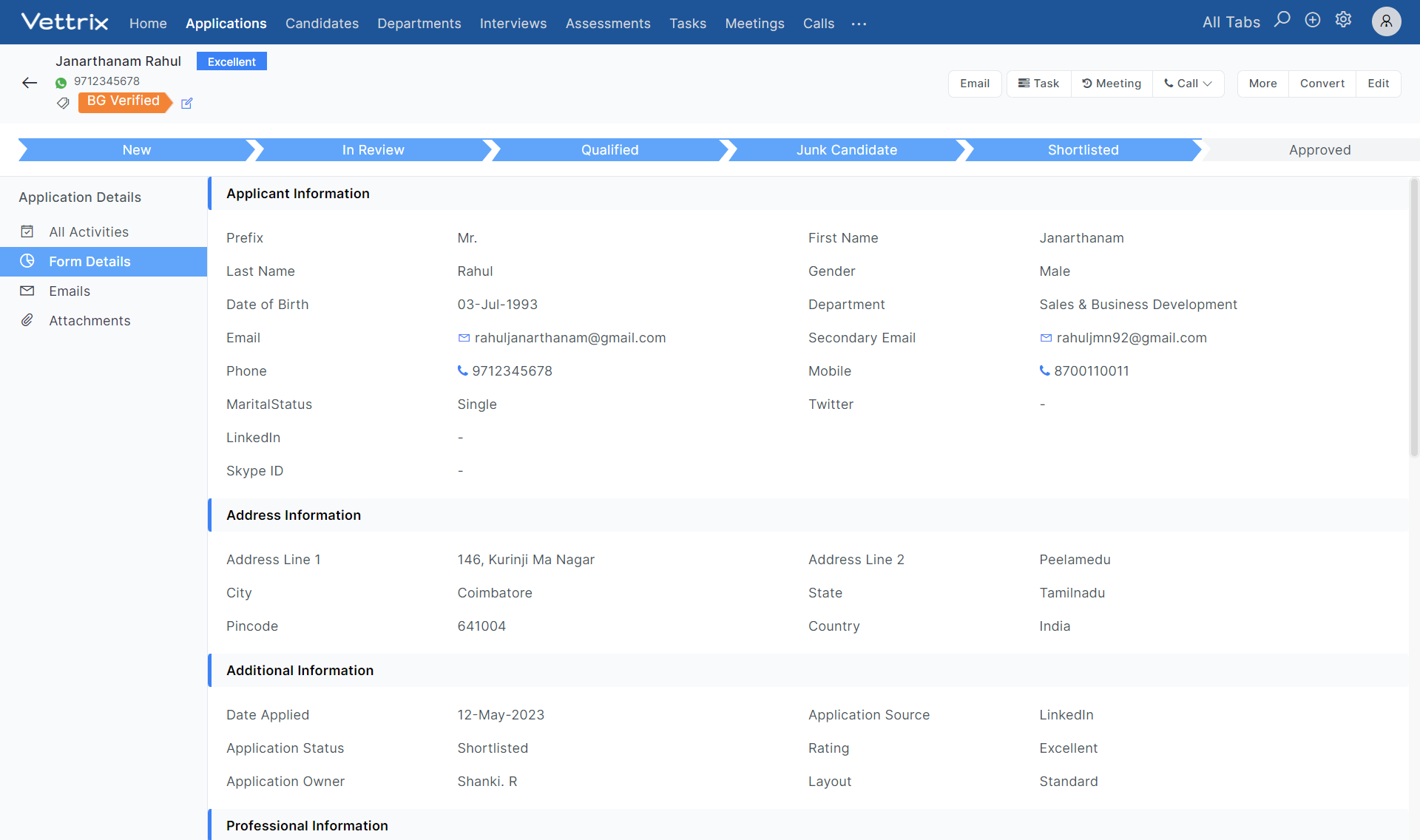 Product screenshot