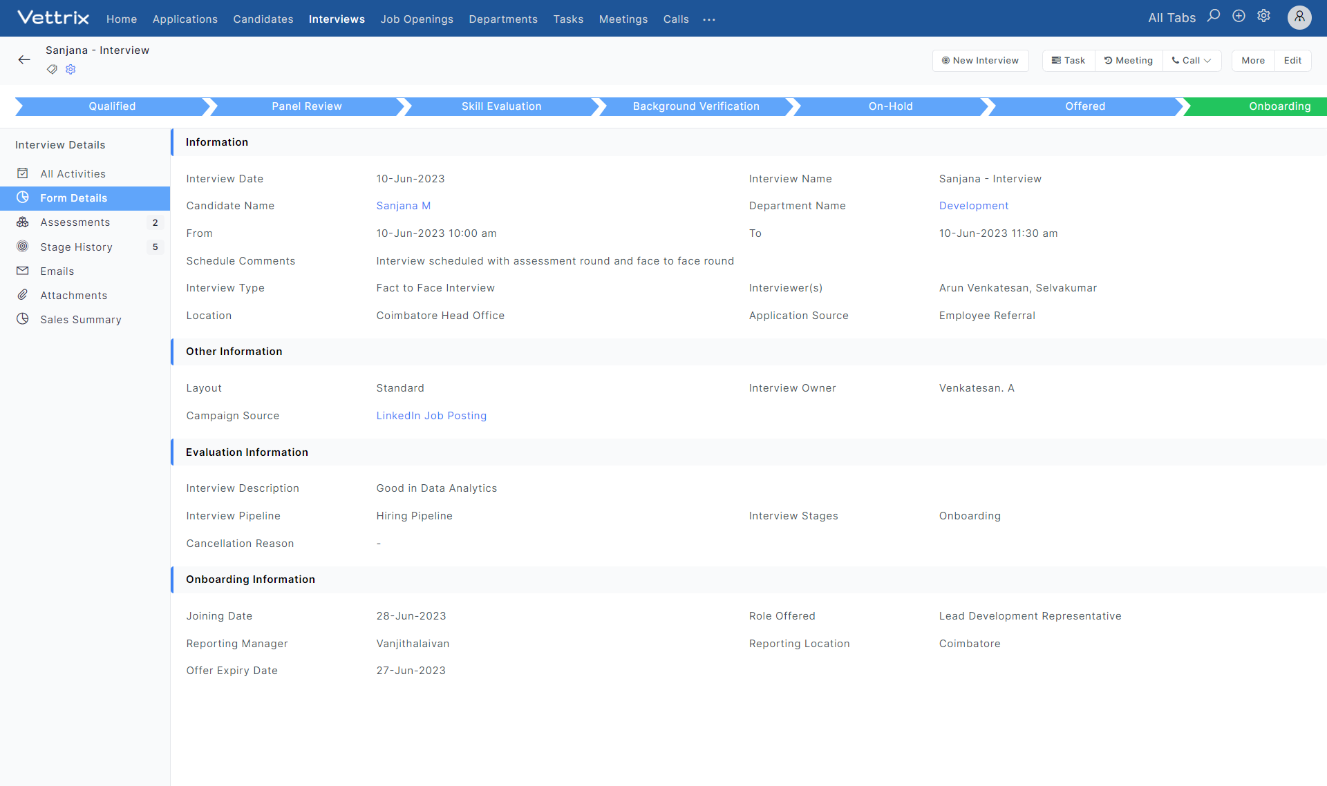 Product screenshot