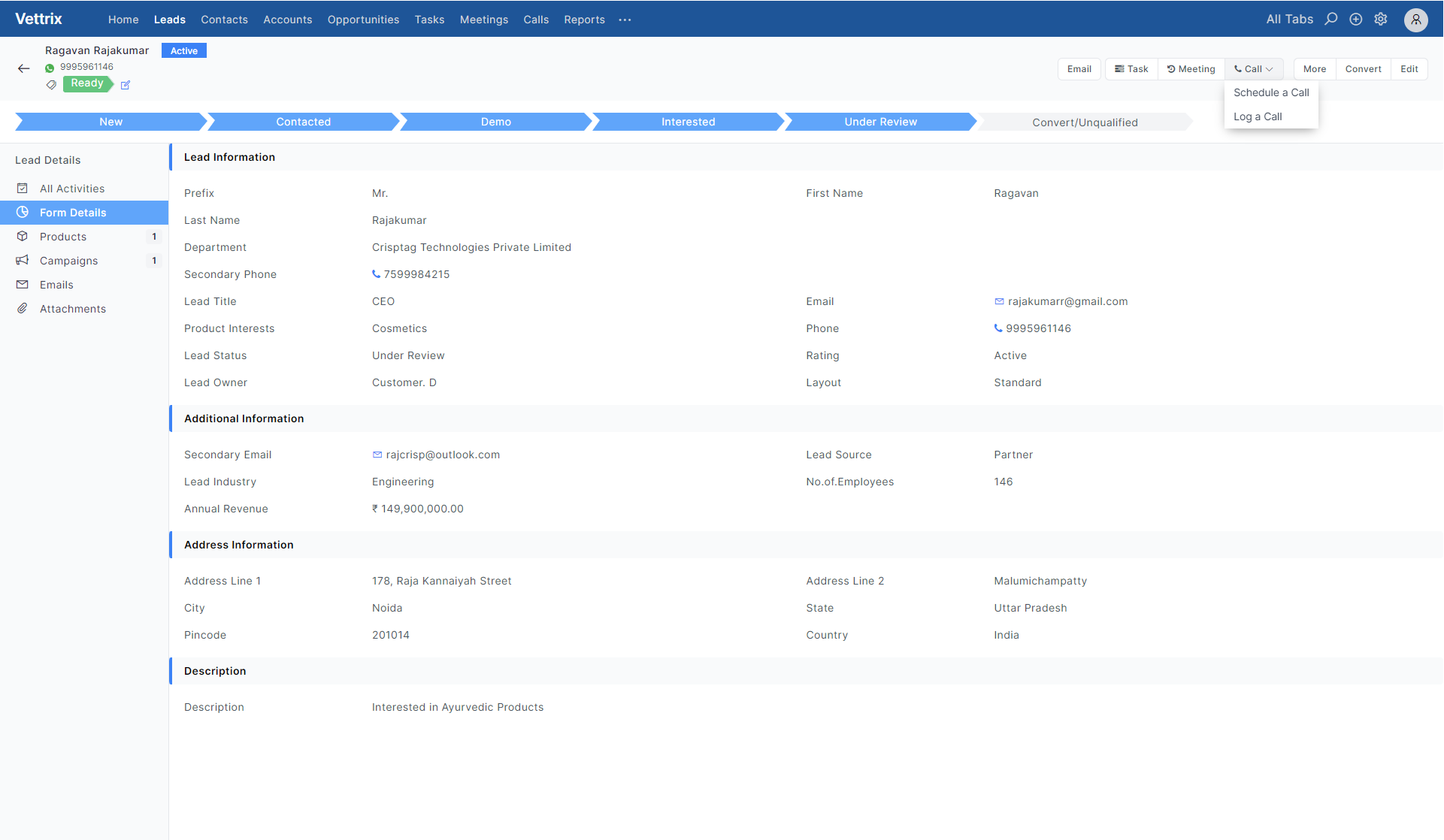 App screenshot