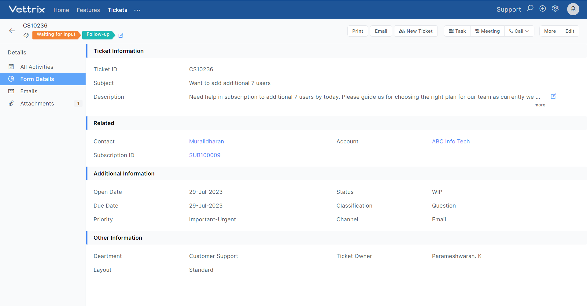 Product screenshot
