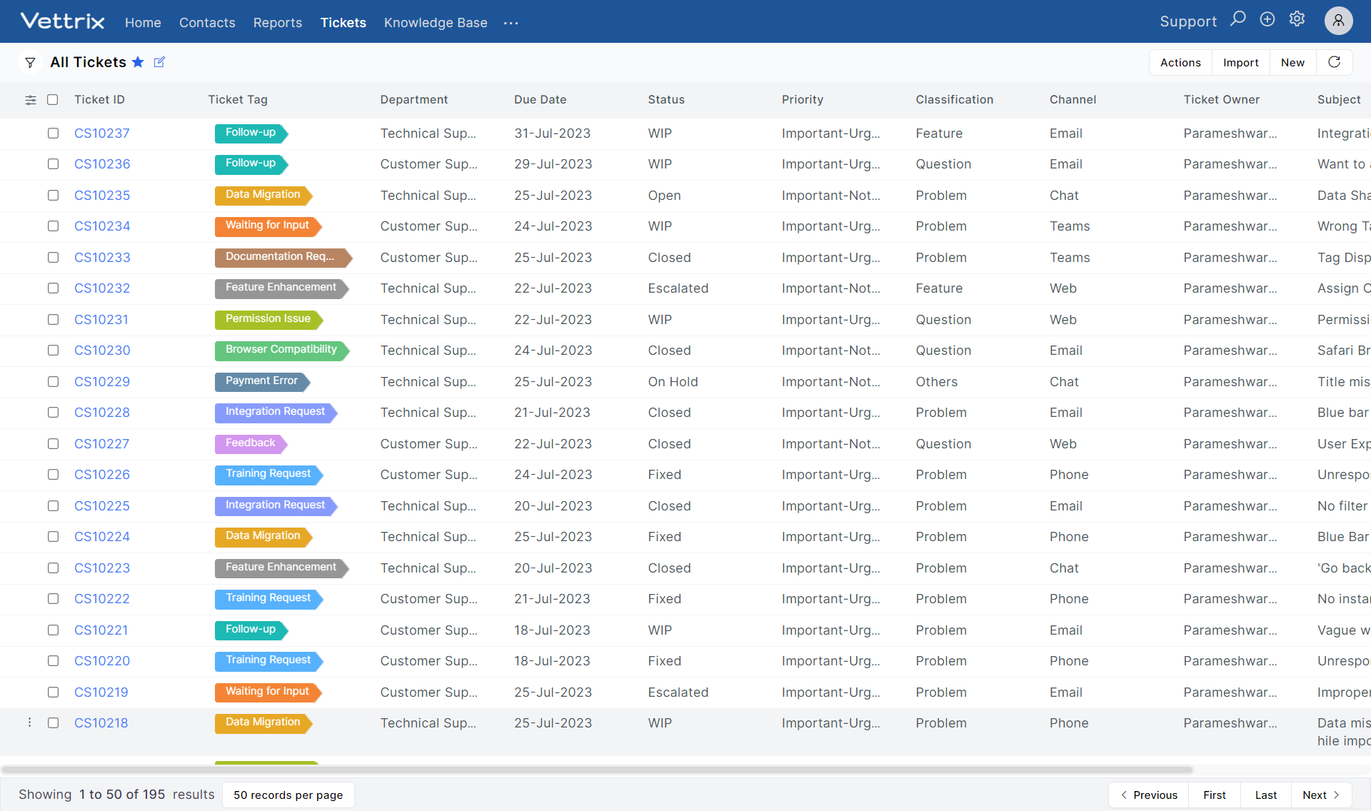 Product screenshot