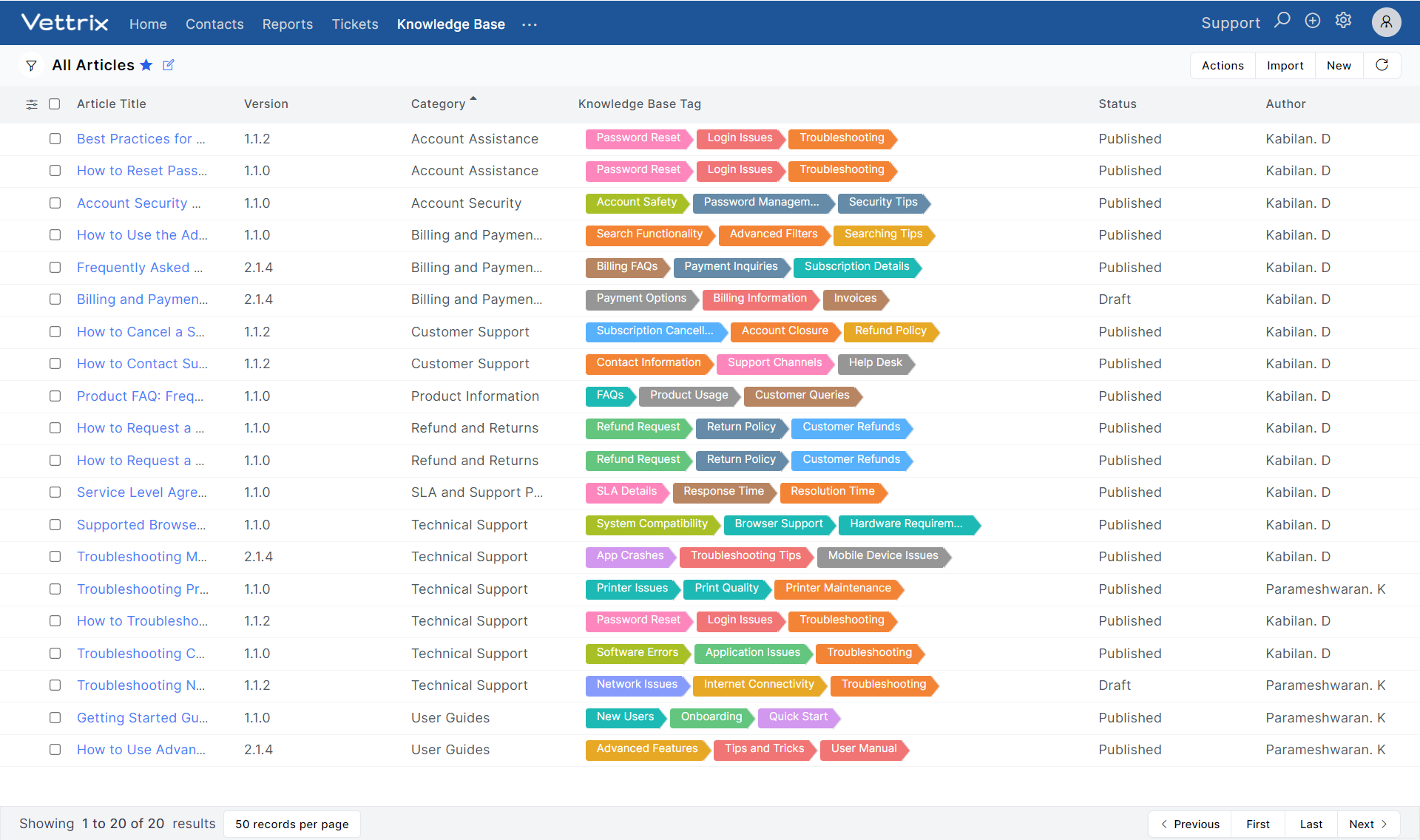 Product screenshot